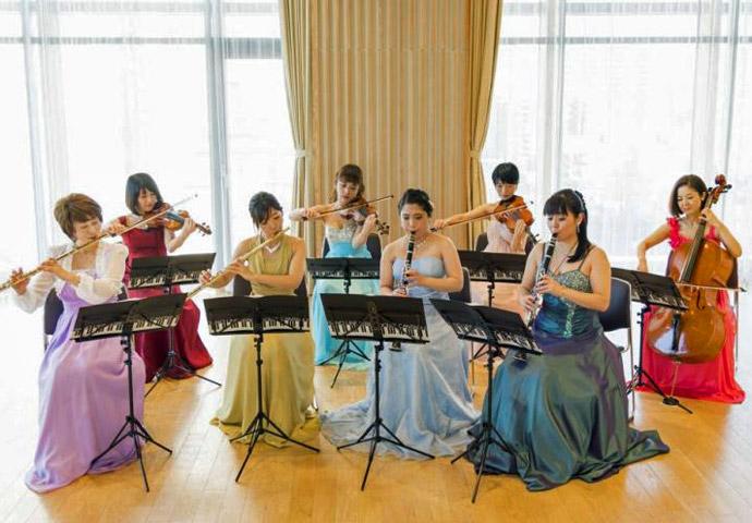 パーティー、イベントでのアトラクション演奏～小さなオーケストラ