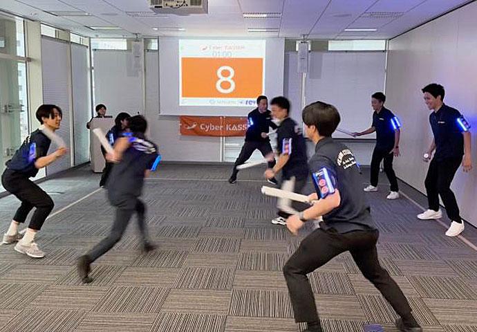 大人数参加型アクティビティ「Cyber KASSEN」（サイバーカッセン）