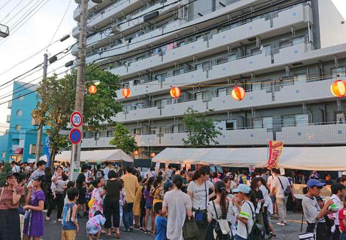 幕張本郷で行われた夏祭り Eventbank パートナーズ