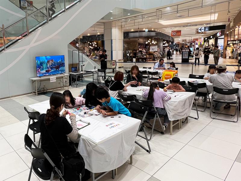 『プラノサウルス体験会＆おえかきパラダイス恐竜3D』を開催しました