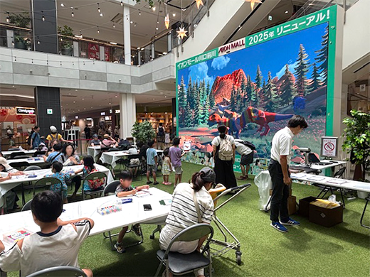 『おえかきパラダイス恐竜3D』『ペイントすなば』を開催しました！