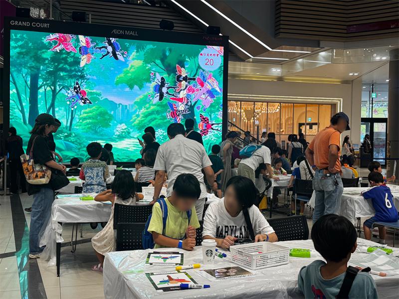 イオンモール幕張新都心で『たんけん昆虫フェス』を開催しました！
