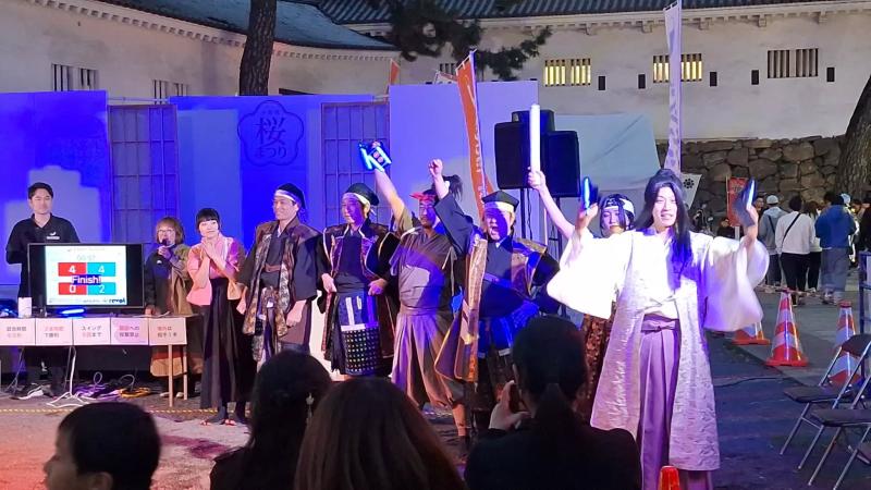 【地域・観光イベント】小倉城公認スポーツとして桜まつりで実施