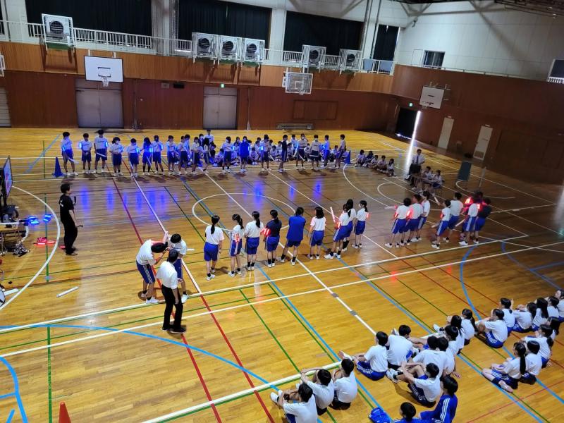 【教育イベント】中学生約400人が体験した未来の体育授業